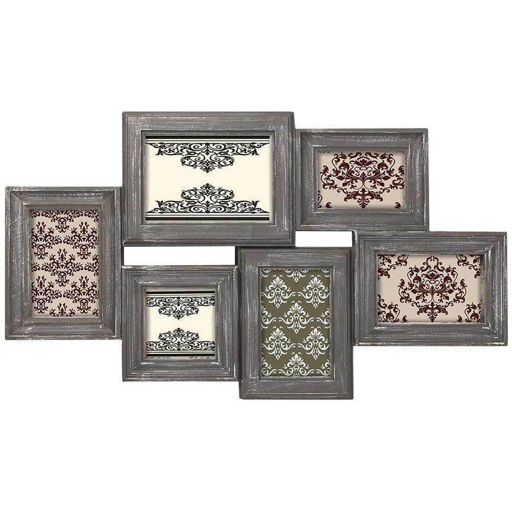 ZEP Limerick Multi Photo Frame - Dark Grey