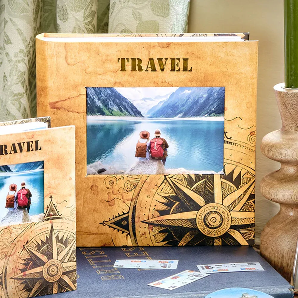 Kenro Holiday Compass Travel Photo Album for 200 6x4" Photos