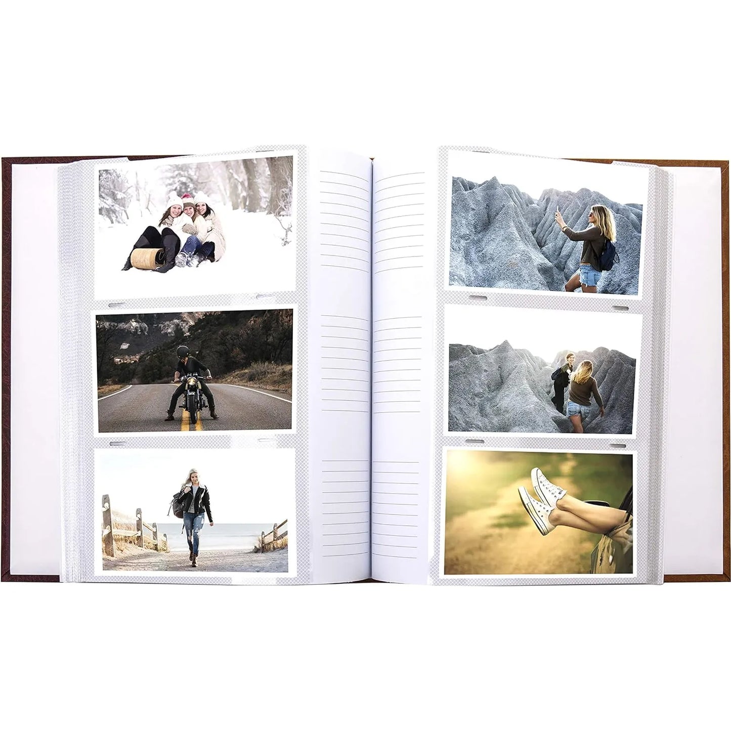 Grace Burgundy Slip-In Photo Album for 300 6x4 Photos