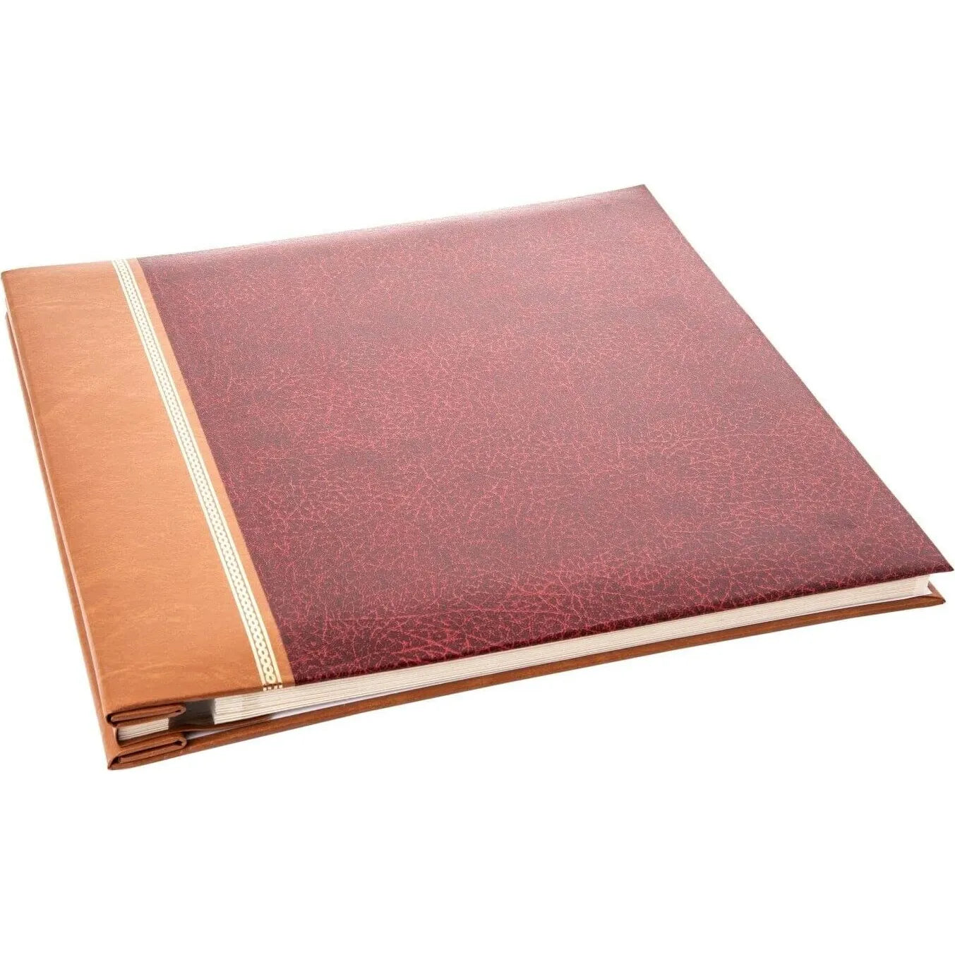 Grace Burgundy Self Adhesive Photo Album - 40 Sides