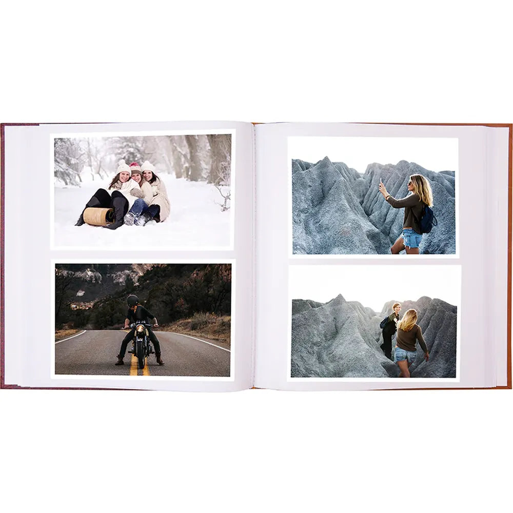 Grace Blue Traditional Photo Album - 100 Pages