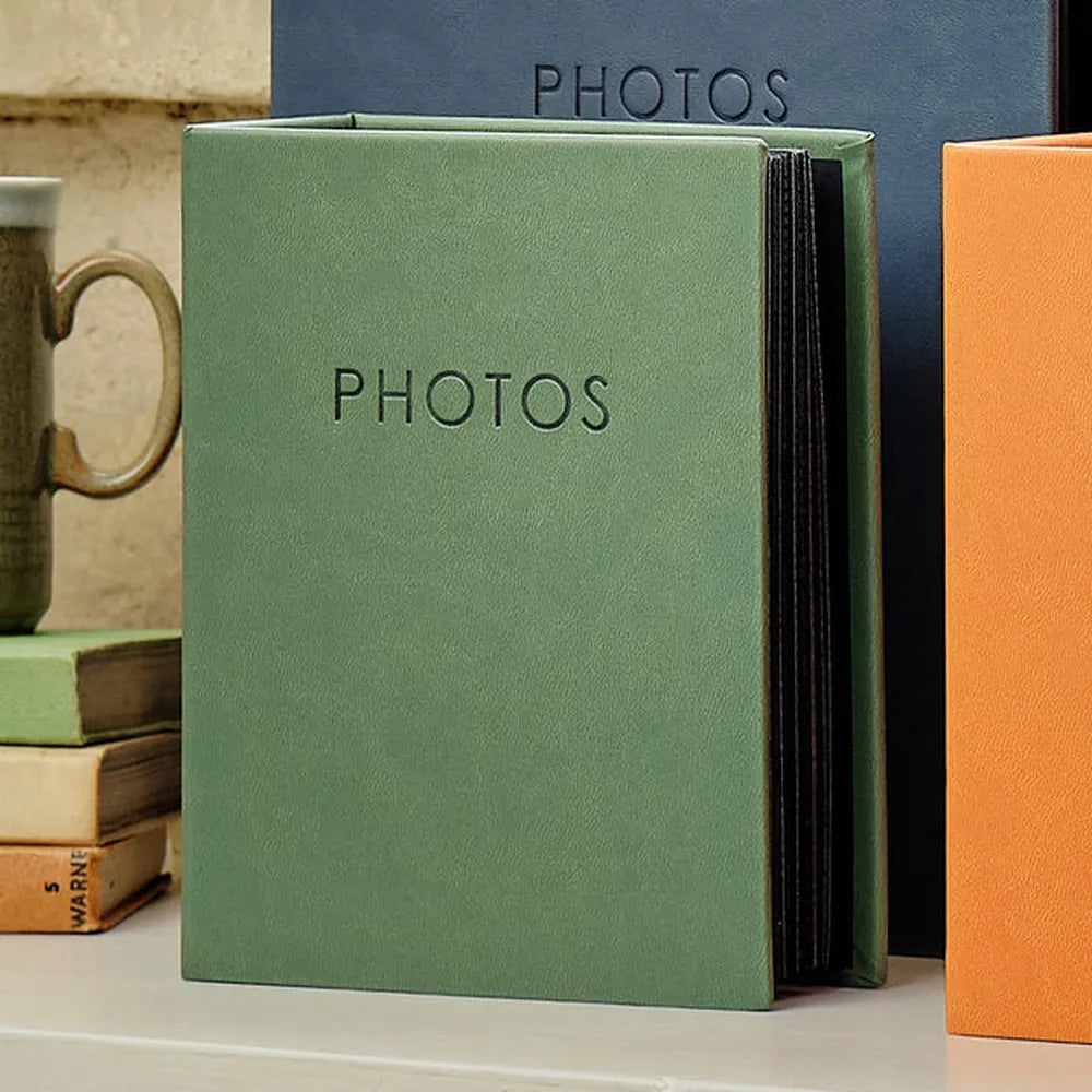 Kenro Kington Minimax Photo Album for 100 6x4" Photos - Green