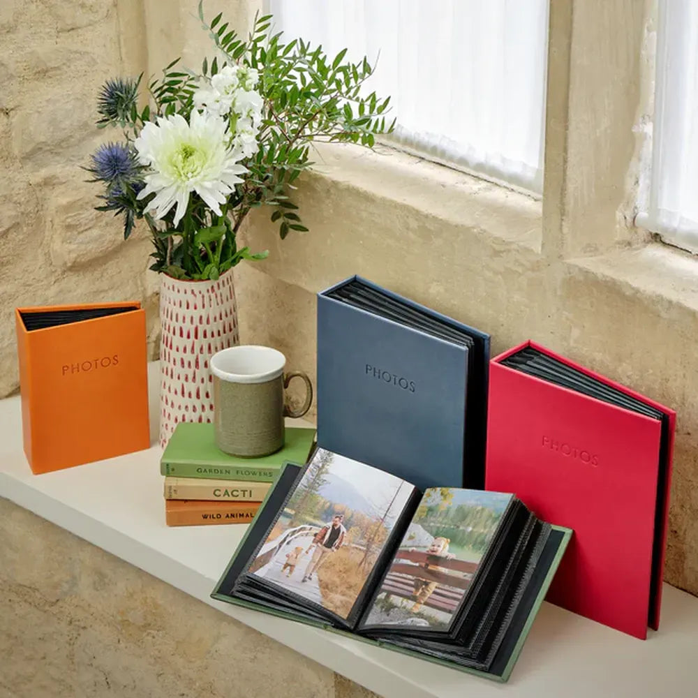 Kenro Kington Minimax Photo Album for 100 6x4" Photos - Red
