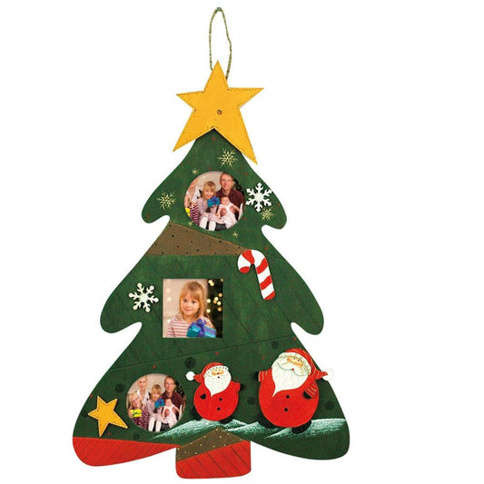 Christmas Tree Hanging Photo Frame Decoration