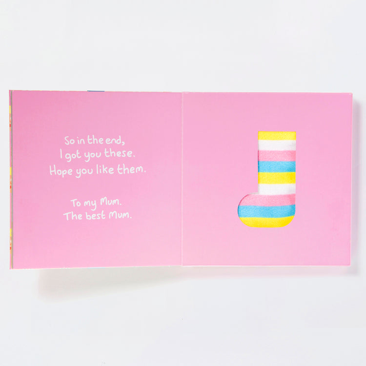 A Present For My Mum with 1 Pairs of Socks - By John and Louise Kane