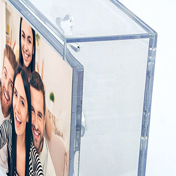 Clear Neon 6x4 Photo Frame