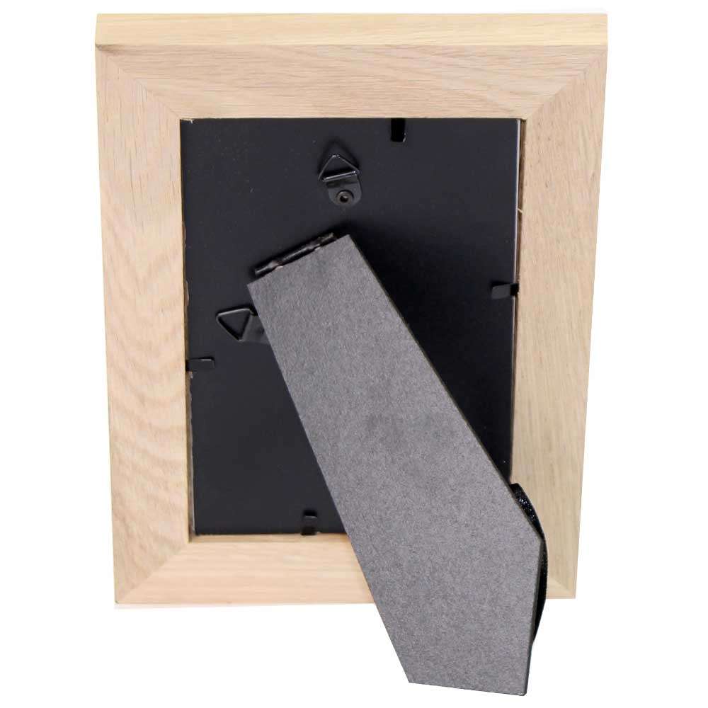 Studley 6x4 Solid Light Oak Wood Photo Frame