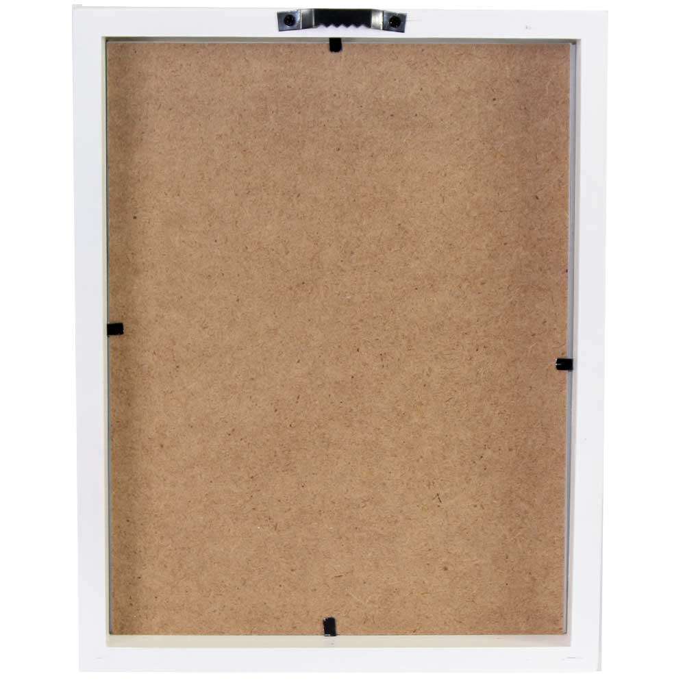 Shiny Stars White 6x4 Baby Photo Frame