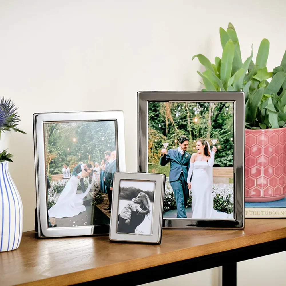 Kenro Torino Classic 8x6 Photo Frame - Silver