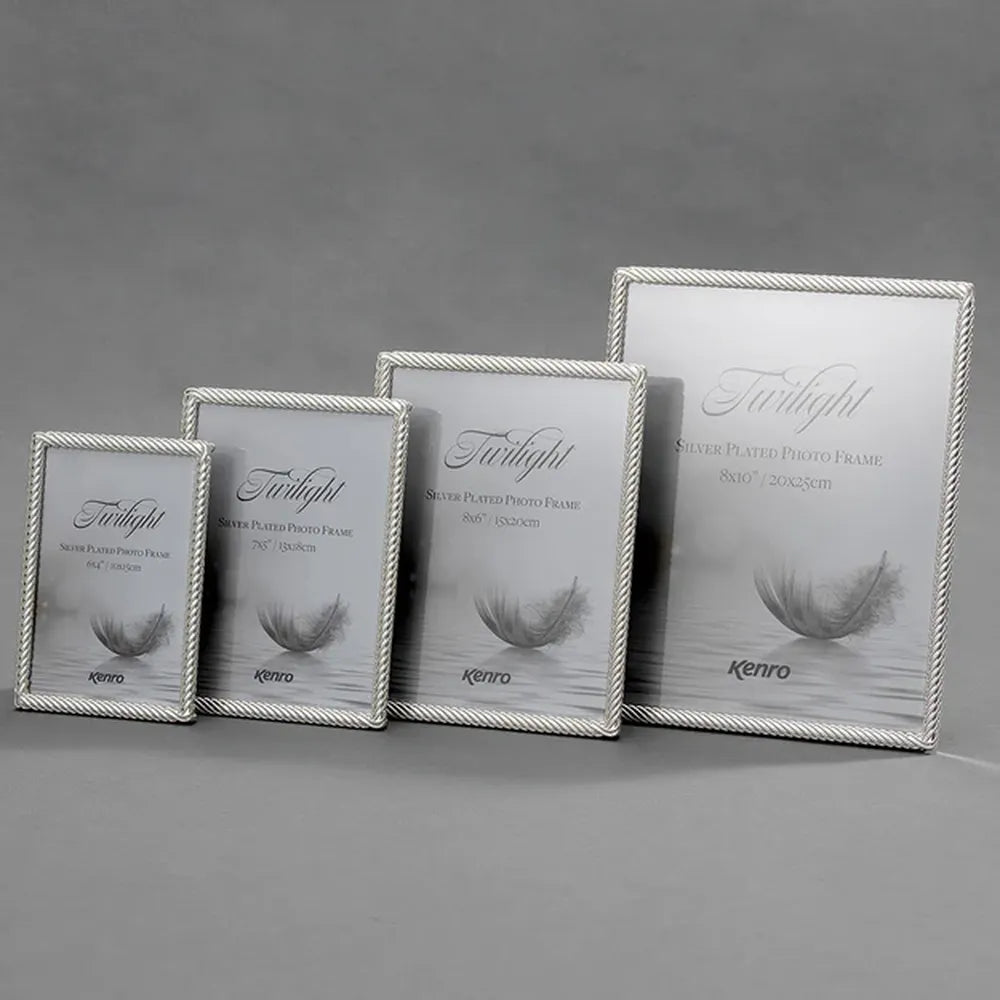 Kenro Twilight Silver Plated Photo Frame 7x5"