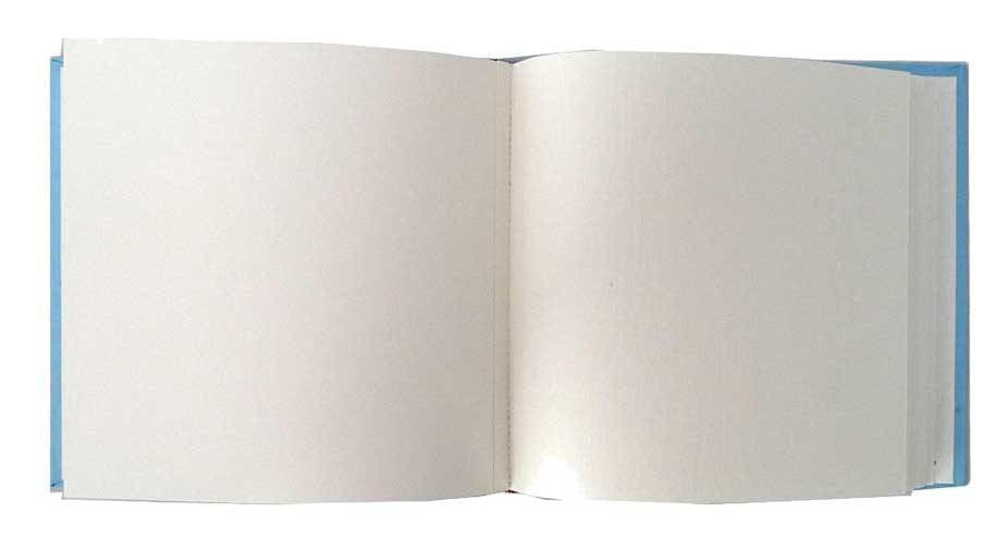 Baby Blue Traditional Photo Album - 60 Sides