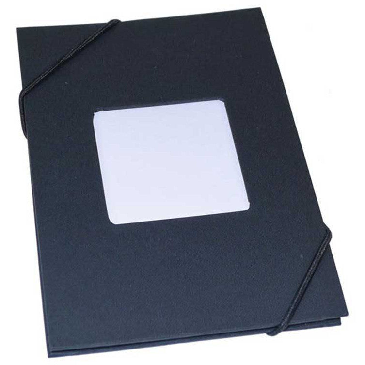 Leporello Black Slip-In Photo Album for 24 6x4 Photos