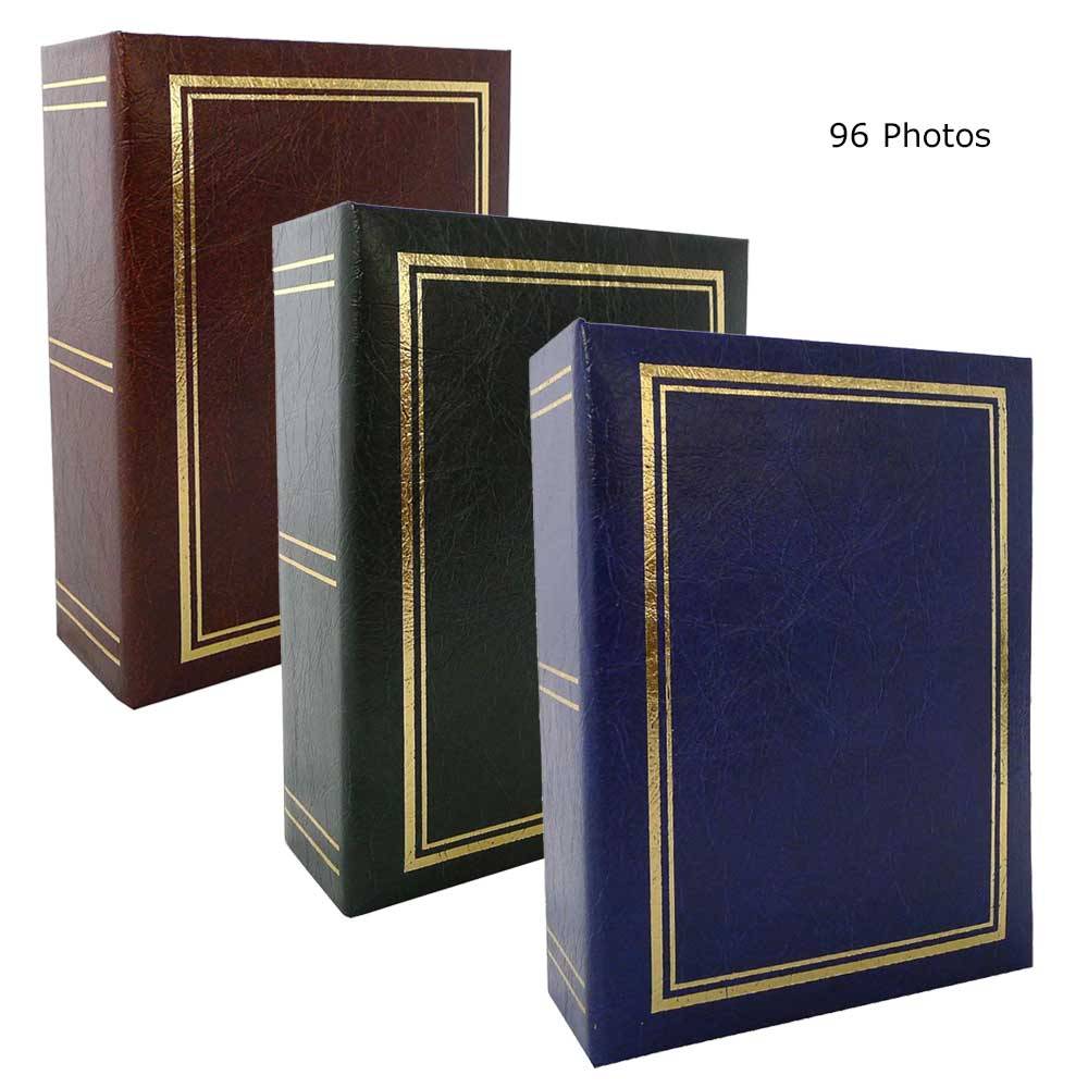 Classic Burgundy Mini Max Slip-In Photo Album for 96 6x4 Inch Photos