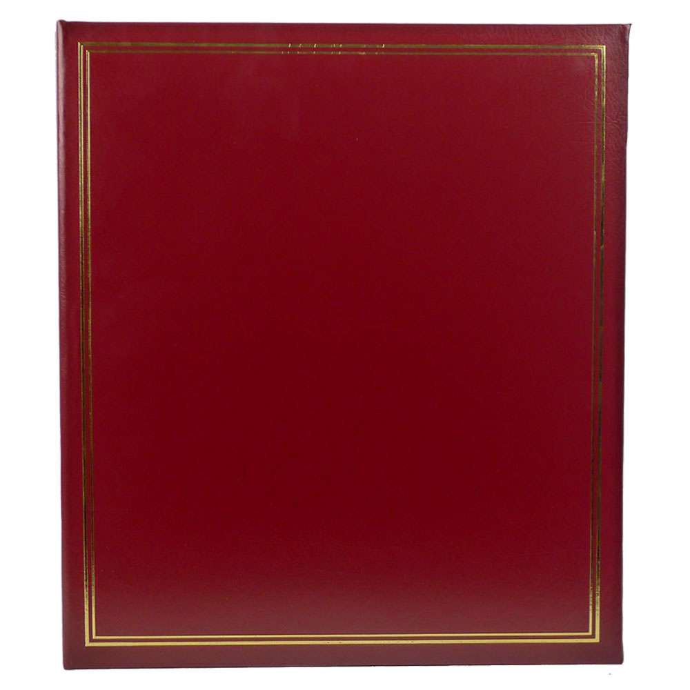 Dorr Classic Burgundy A4 Slip-In Photo Album - 100 Photos