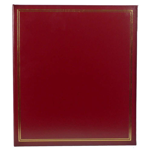 Dorr Classic Burgundy A4 Slip-In Photo Album - 100 Photos