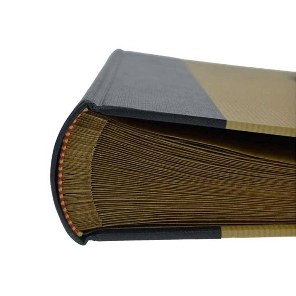 Green Earth Traditional Photo Album - 13x12inch - 100 Sides - Orange Sun