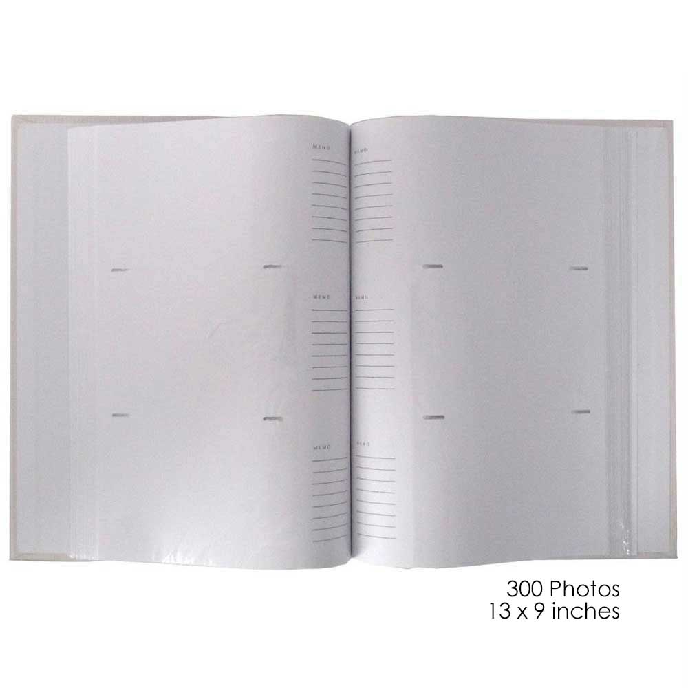 Elegance Black Slip-In Photo Album for 300 6x4 Photos