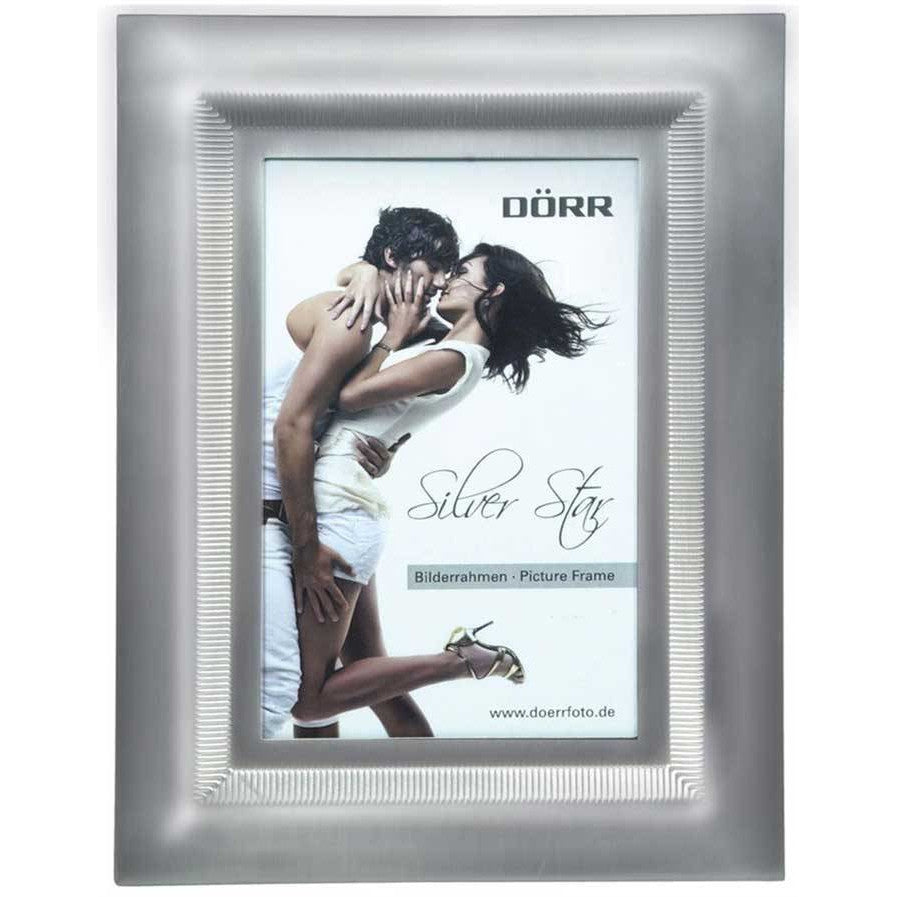 Silverstar Genua Matt Silver 6x4 Photo Frame