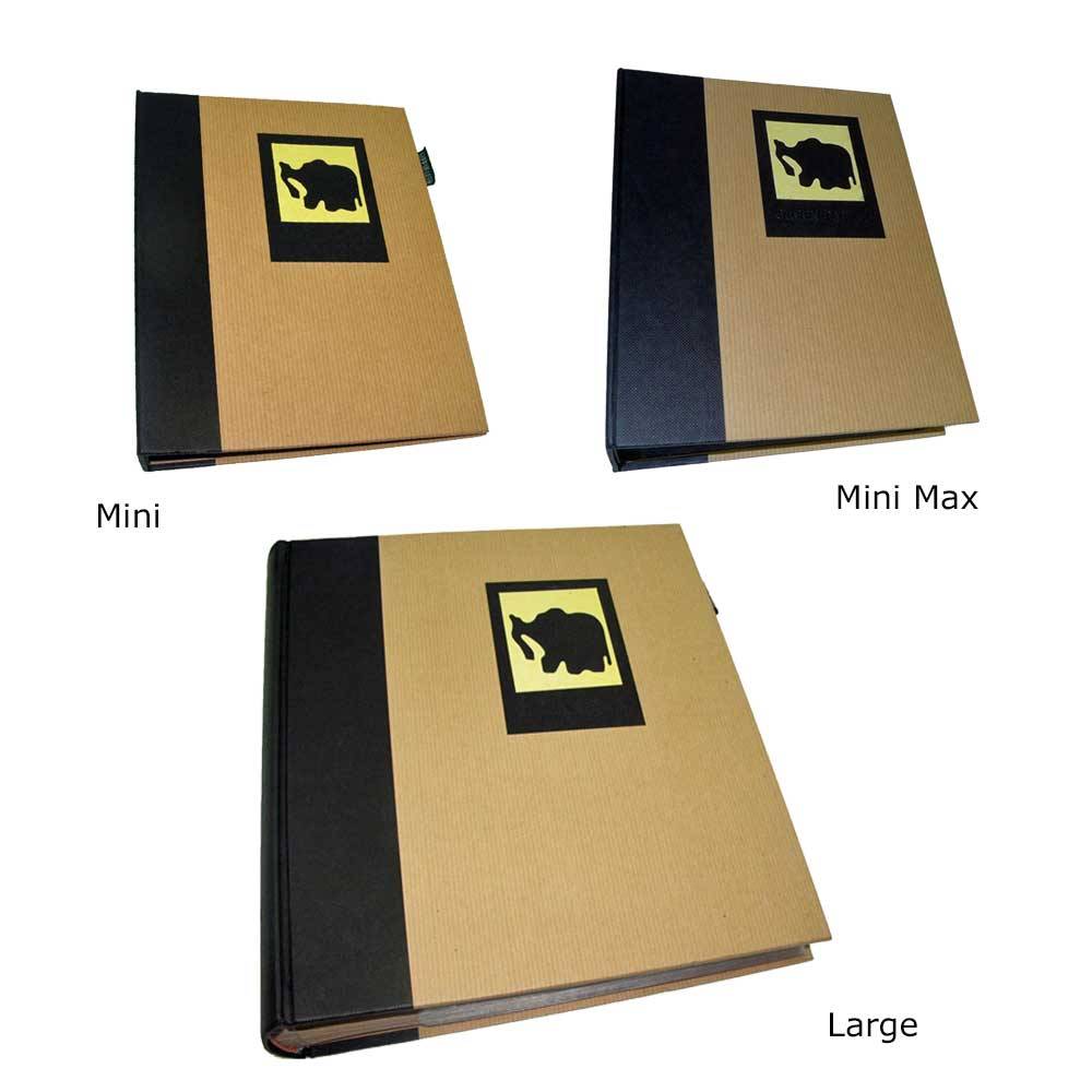 Green Earth Yellow Flower Mini Slip-In Photo Album for 36 7x5 Photos