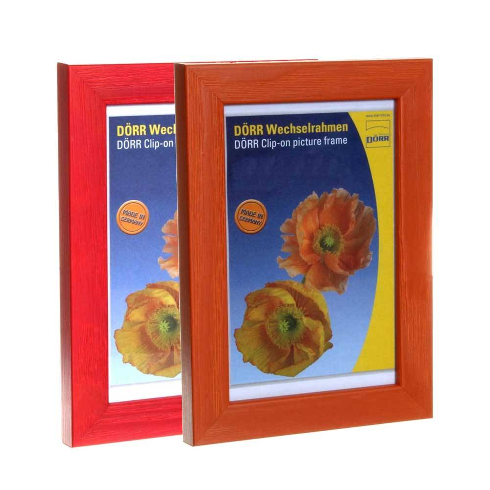 Dorr Hartmut Wooden Photo Frame 12x8 - Orange