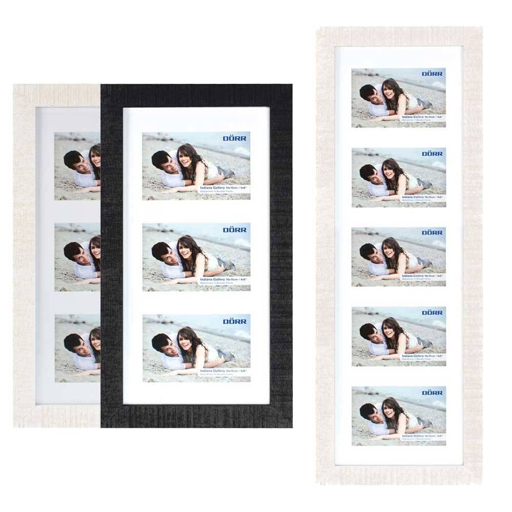 Indiana Horizontal White Gallery Frame for 5 6x4 Photos