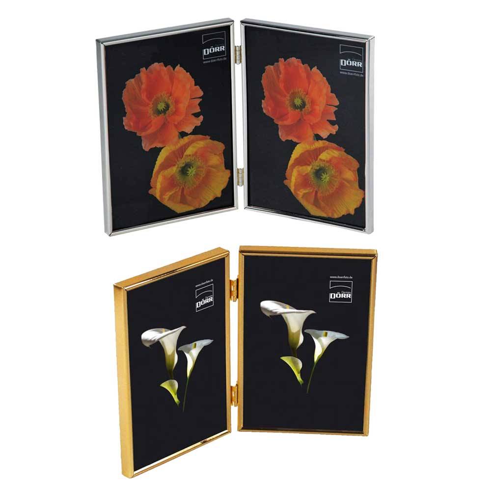 Silverstar Toskana Twin Gold 7x5 Photo Frame