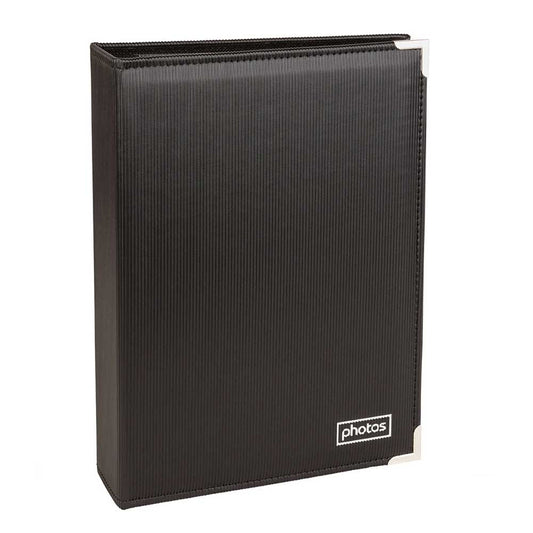 Black 6x4 Slip-In Photo Album - 200 Photos