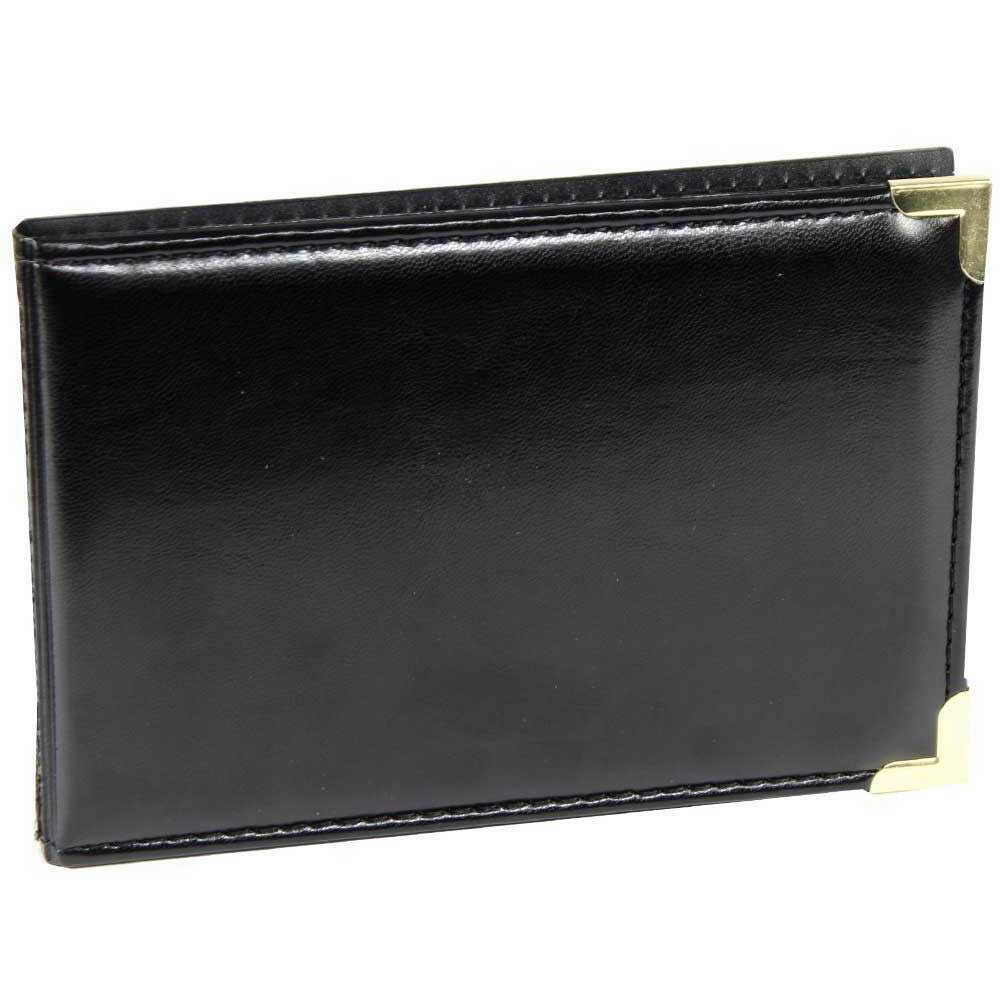 Carlton Leatherette Black 6x4 Slip In Photo Album - 36 Photos