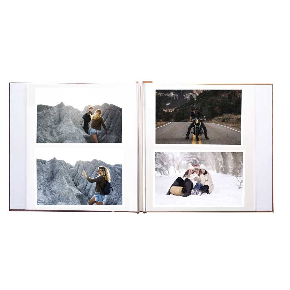 Grace Burgundy Self Adhesive Photo Album - 40 Sides
