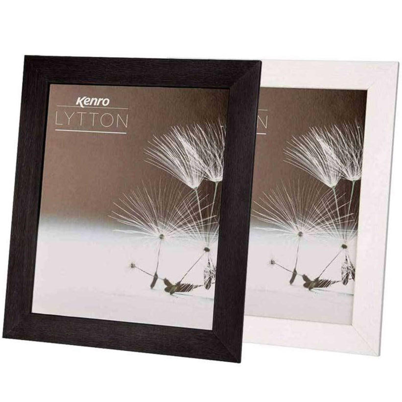 Kenro Lytton 8x6 Wood Photo Frame - White