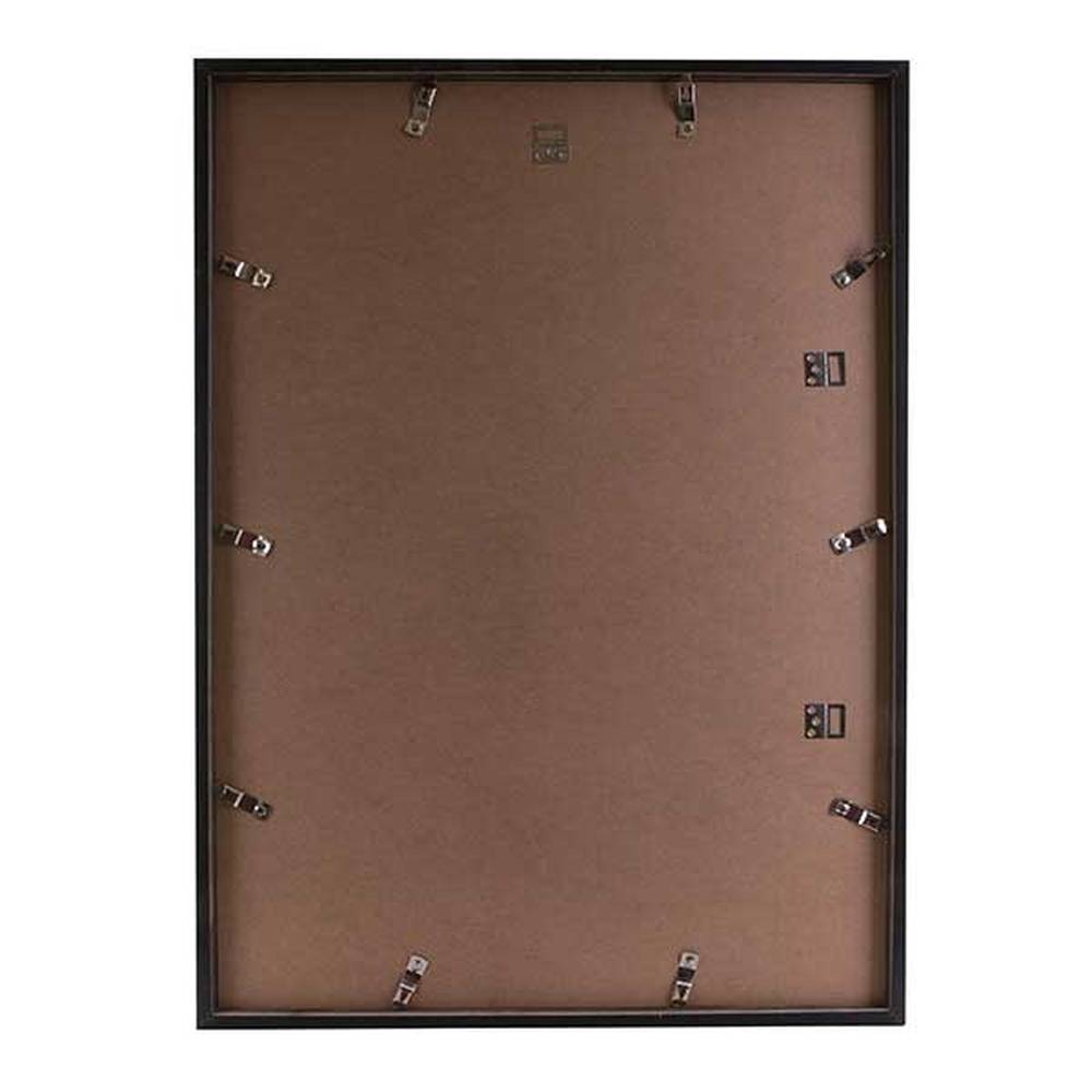 Kenro Senator Wood 16x12 Inch Steel Finish Photo Frame with 10x12 inch Insert