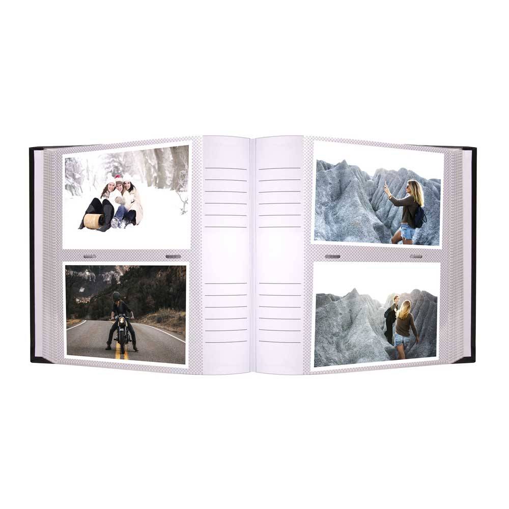 Sonata Classic Black Slip-In Photo Album for 200 6x4 Photos