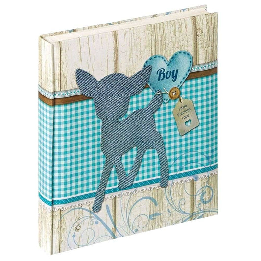 Walther Dinky Blue Baby Traditional Photo Album - 50 Sides
