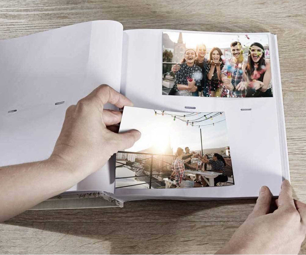 Walther Fun Blue Slip-In Photo Album for 200 6x4 Photos