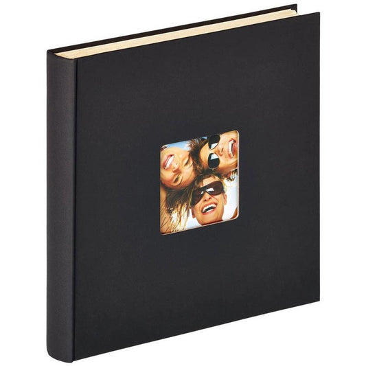 Walther Fun Black Self Adhesive Photo Album - 50 Sides