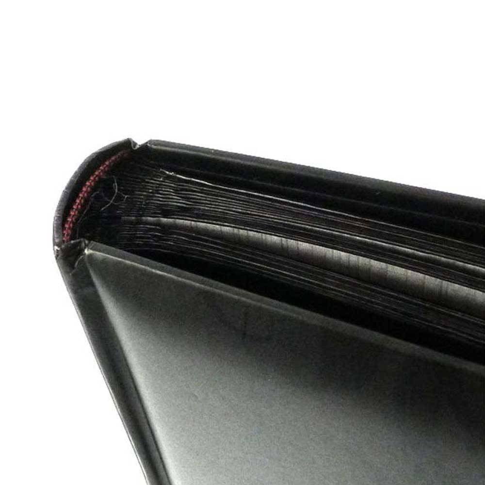 Walther Grindy White Traditional Photo Album - 58 Black Sides