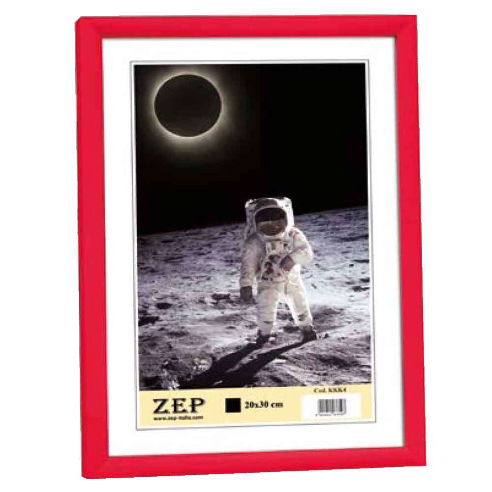 Basic Collection Red Plastic Photo Frame A4
