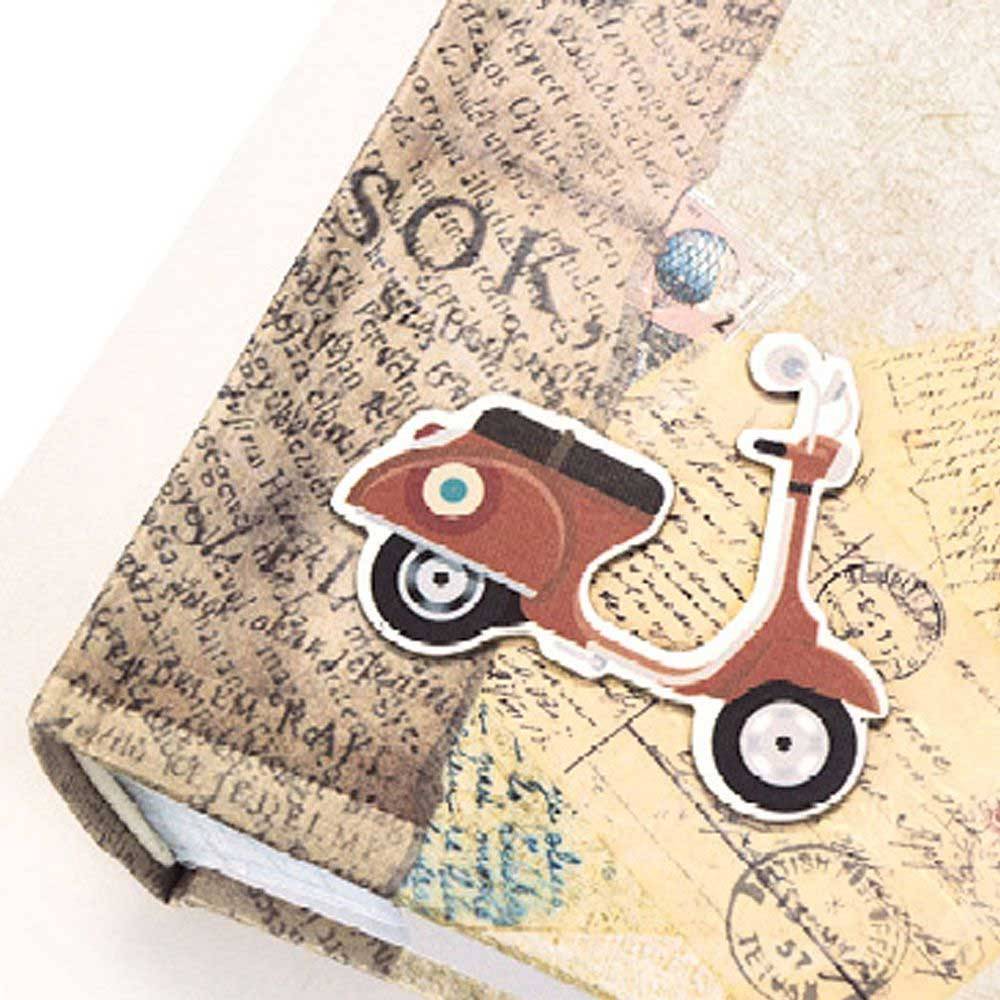 Bogota Brown 6.5x4.5 Slip-In Photo Album - 200 Photos
