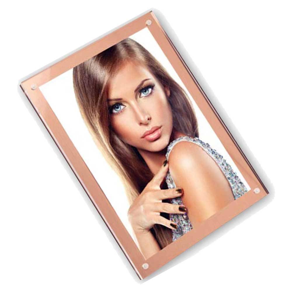 Dayton Acrylic Photo Block with Bronze Back 10x15cm
