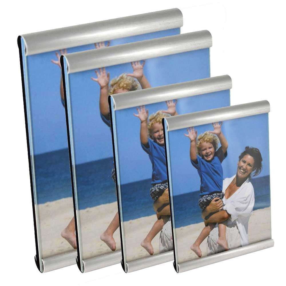 Double Bar and Glass Front Photo Frame Collection 12x8 Inch