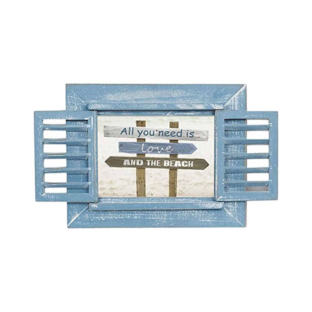 Varazze Blue Wooden 7x5 inch Photo Frame