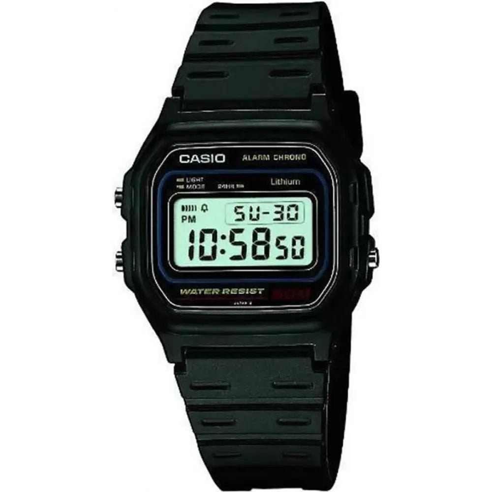 Casio W-59-1VQES Digital Watch - Black