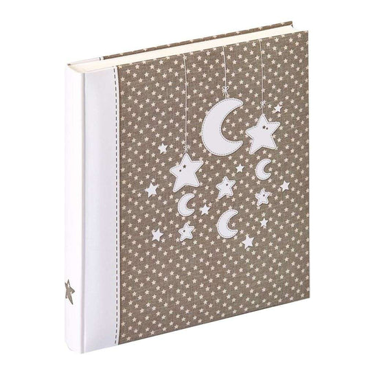 Walther Stars and Moon Traditional Baby Photo Album - 60 Sides