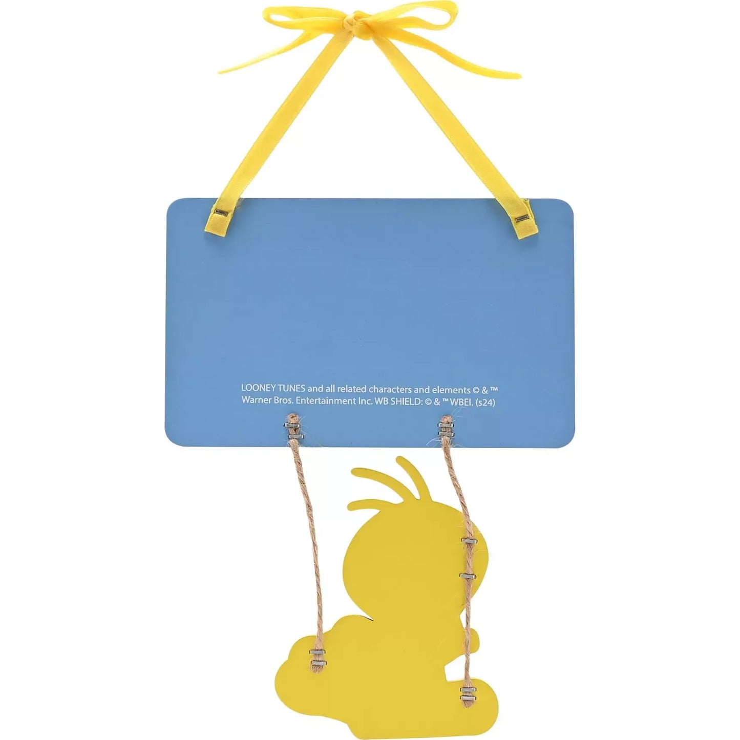 Looney Tunes Tweety Pie Swinging Plaque - 15cm