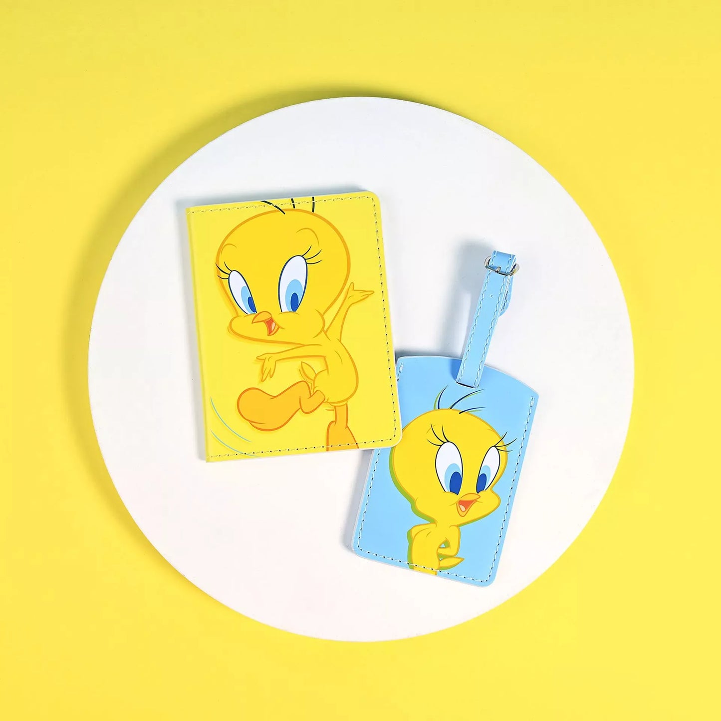 Looney Tunes Passport & Luggage Tag - Tweety Pie