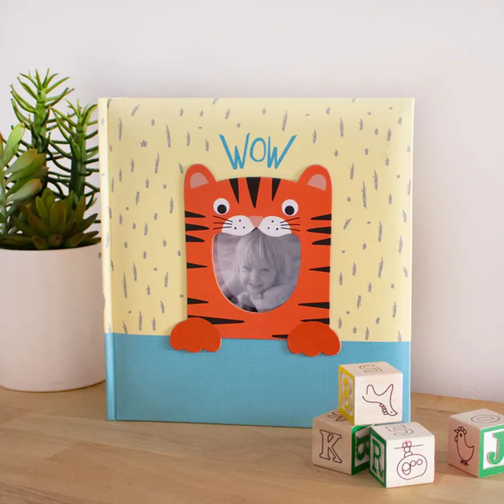 Kenro KUSSO Tiger Cub Childrens Album for 200 6x4" Photos