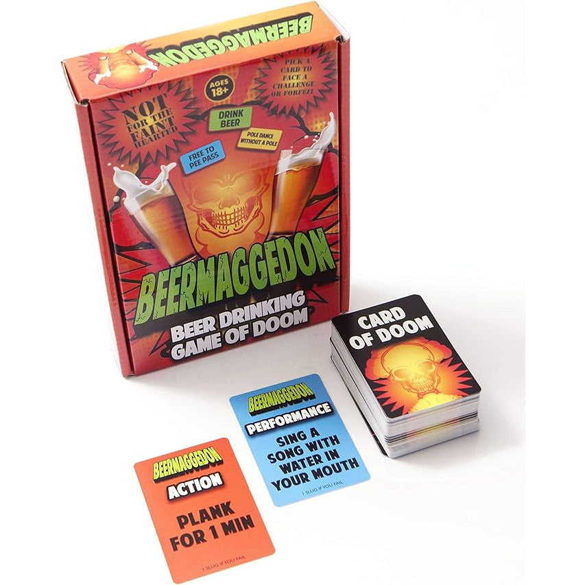 Beer Drinking Game Adults Card Games Stag Party Challenges Fun Summer Do 18+ AgeDrinking Card Game