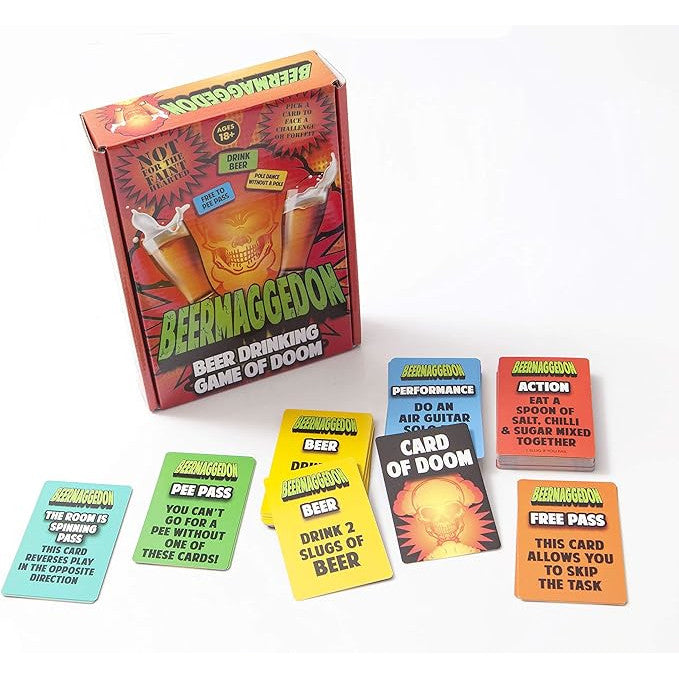 Beer Drinking Game Adults Card Games Stag Party Challenges Fun Summer Do 18+ AgeDrinking Card Game