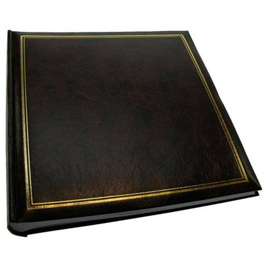 Classic Brown Traditional Photo Album - 100 Sides