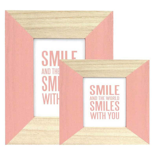 Candy Pink Wooden 7x5 Photo Frame
